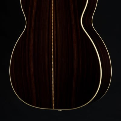 Bourgeois OM-42 Black Top Adirondack Spruce and Indian Rosewood NEW image 17
