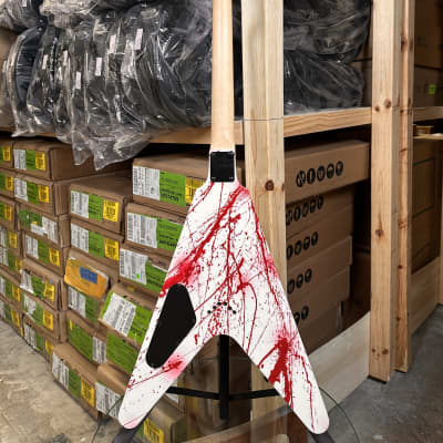 Dean Eric Peterson Blood Splatter V Prototype with Hardshell Case #80002 image 4