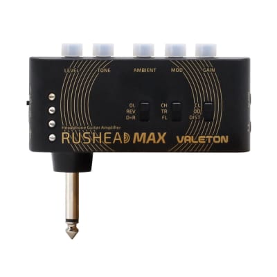 Valeton Rushead Max USB Chargable Portable Pocket Guitar Headphone Amp Carry-On Bedroom Plug-In(U.S. domestic inventory) image 1