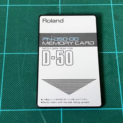 Roland PN-D50-00 PATCH DATA ROM for D-50, D-550