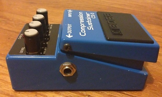 Boss CS-3 Compression Sustainer ***VINTAGE, MADE IN JAPAN/BLACK LABEL &  NEAR MINT!*** (((ON SALE!)))