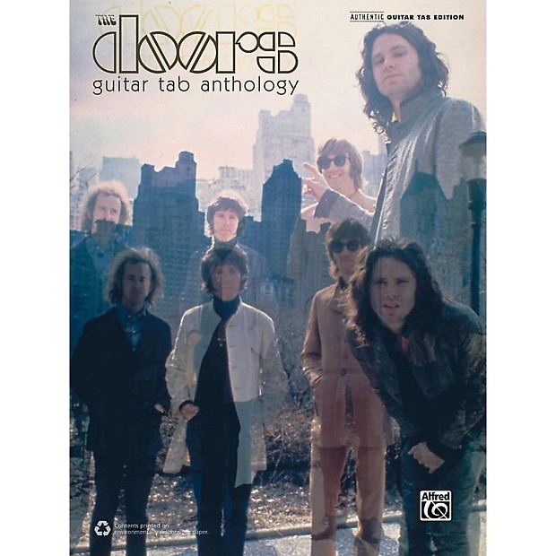 Alfred 00-42694 The Doors Guitar TAB Anthology Book image 1