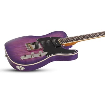 Guitarra eléctrica Schecter PT Special PBP  Púrpura Mate image 7