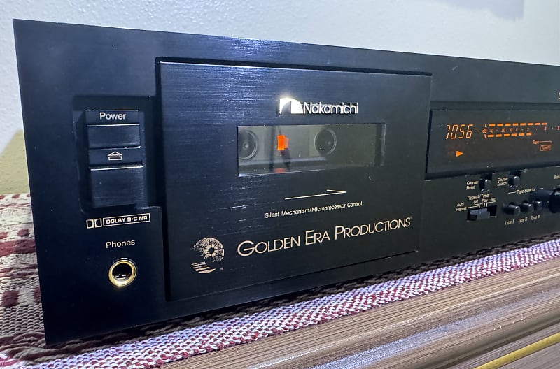 Nakamichi DR-8 2-Head Stereo Cassette Deck  			