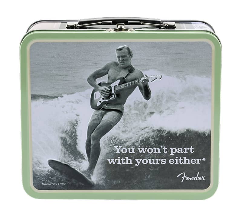 Fender "You Won't Part With Yours Either" Lunchbox with Accessories image 2