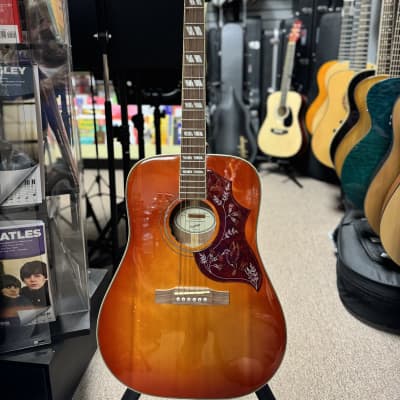 Epiphone Hummingbird Pro Acoustic/Electric Guitar - Faded Cherry Sunburst for sale