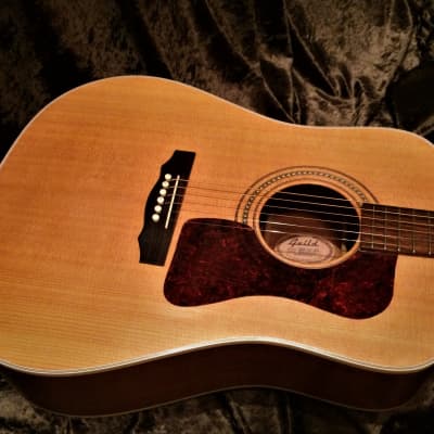 Guild DV6 1997 Westerly Rhode Island Dreadnought Acoustic Mahogany Back and Sides like a D40 D18 image 5