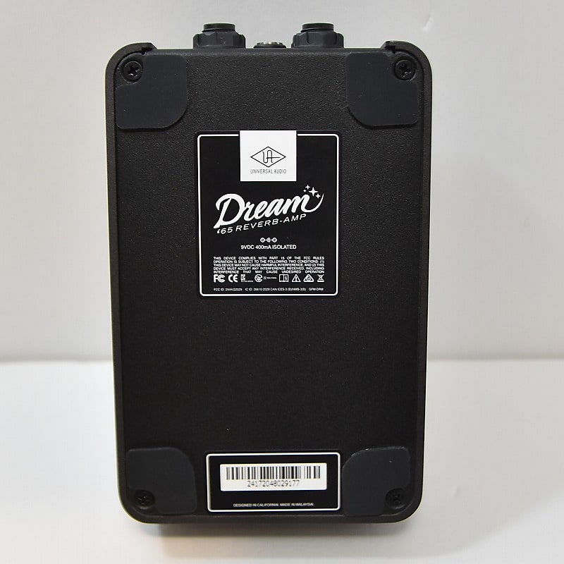 UNIVERSAL AUDIO Dream ‘65 Amplifier UAFX Universal Audio Dream '65 Reverb Amplifier Pedal | Sweetwater