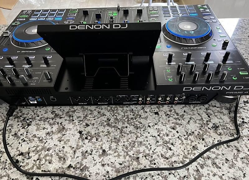 Denon PRIME4XUS Prime 4 4-deck Standalone DJ Controller System with 10  Touchscreen for sale online