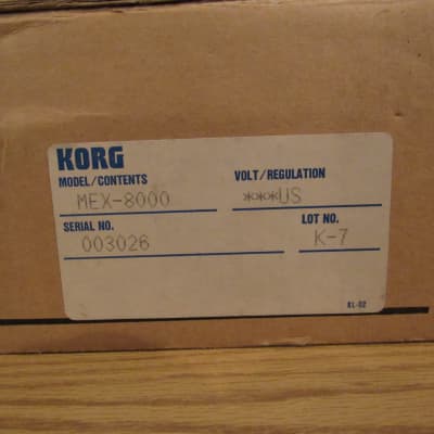 Korg MEX-8000 Memory Expander image 9