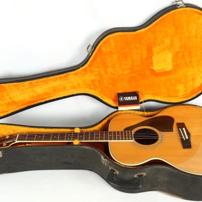 Yamaha CJ-818 Country Jumbo Natural Acoustic Guitar w/ OHSC