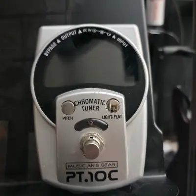 Musician's Gear Chromatic Tuner PT.10C 2010 Silver image 1