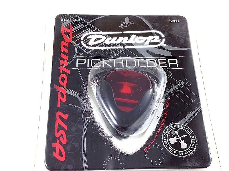 Dunlop Guitar Pick Holder Ergonomic  Attaches to Strap or Guitar image 1