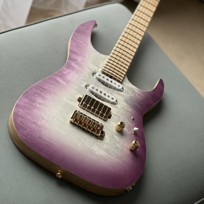 Saito S-624 SSH with Hard Maple and Gold Hardware in Kunzite 232421 image 2