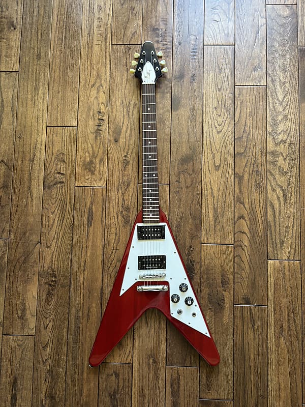 ギター BURNNY Flying V RFV-75 Burny RFV-75（Excellent Vintage 1980s Burny Flying V 