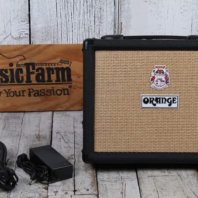 Orange Crush Acoustic 30 Acoustic Guitar Amplifier 2 Channel 30W 1 x 8 Amp Black image 2