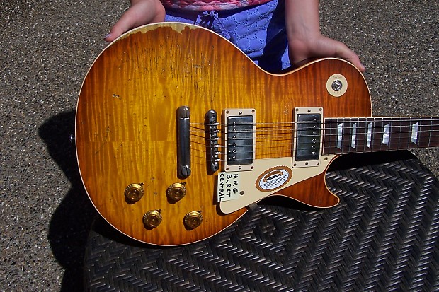 2016 Gibson 59 Les Paul Murphy Painted & Aged True Historic Beauty Of The Burst Page 62 From Japan image 1