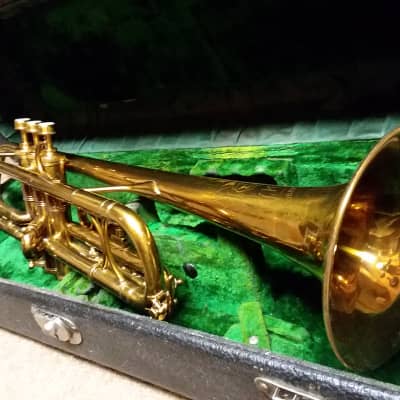 H.N.  White King Liberty  c.1914 Vintage Professional Trumpet In Nearly Mint Condition image 1
