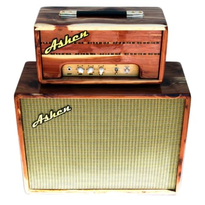 Ashen " Marvin" 5W Tube Guitar Amplifier + 112 Guitar Cabinet Set image 2