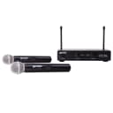 Gemini UHF-02M Two Channel Wireless Microphone System