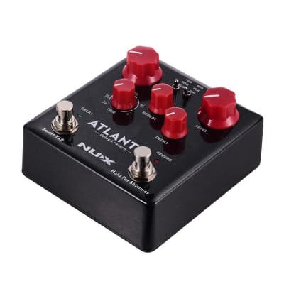 NUX Atlantic Reverb Delay Guitar Pedal Multi Effects 3 Delay Plate Reverb Shimmer Effect Stereo Soun image 2