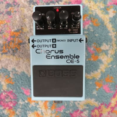 PastFx Chorus Ensemble Preamp Crunch -now runs off 9VDC Battery