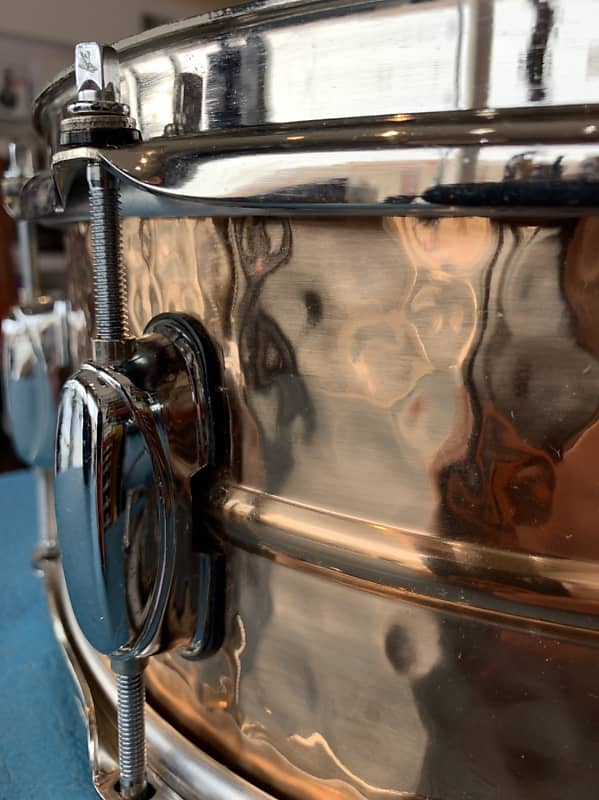Tama PBZ355H Power Metal Hand Hammered Bronze 5.5x14 Snare