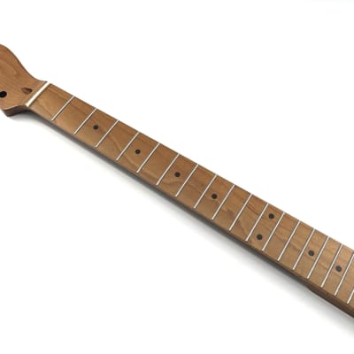 Geaux Guitar Tele Style Roasted Maple Neck w/ Rounded Fret Edges 2024 - Satin image 1