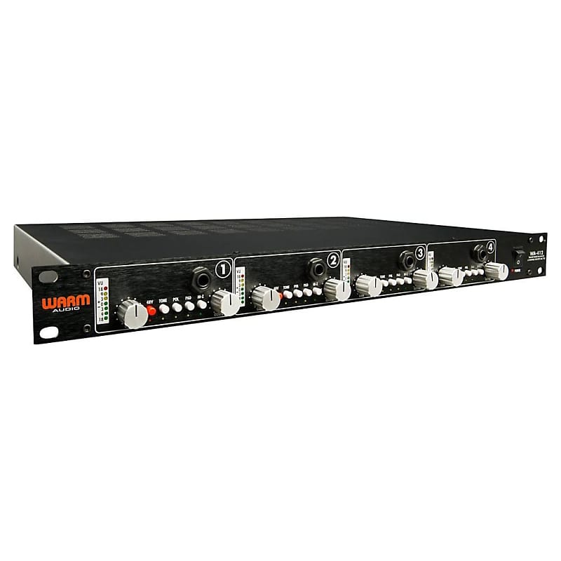 Warm Audio WA-412 4-Channel Mic Preamp with DI image 2