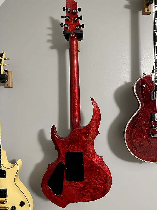 ESP FRX Original Series Liquid Metal Red Made by Custom Shop