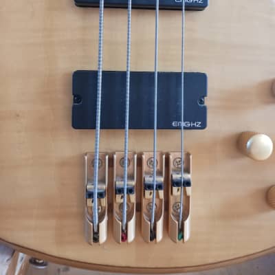Schecter Diamond Series Stiletto Custom-4 Prototype 4-String Bass 2010s - Natural Satin image 8