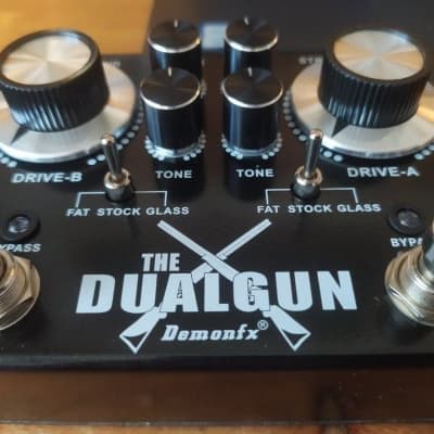 ギター Demon FX THE DUALGUN DemonFX Pedals,Demon Effect pedal ,FANMUZK pedal p