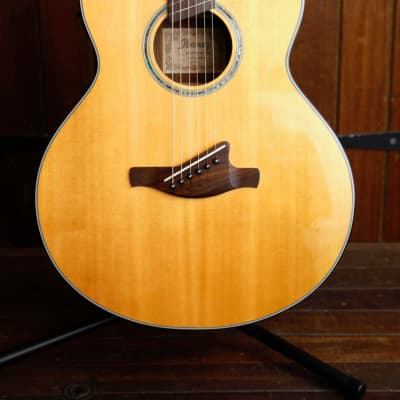 Ibanez AELFF10-NT1201 Multi-Scale Acoustic-Electric Guitar Pre-Owned for sale