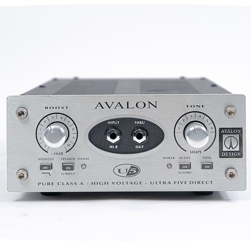 【美品】AVALON DESIGN U5 Amazon.com: Avalon U5 Class A Active Instrument DI and