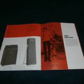 Vintage 1969 Vox Catalog! Voxtron Guitars, Acoustic, Amps, Organ! image 6