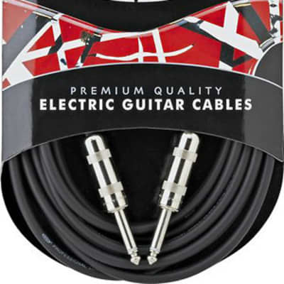 EVH Eddie Van Halen Series Premium Electric Guitar Cable, Straight Ends, 20' ft. for sale