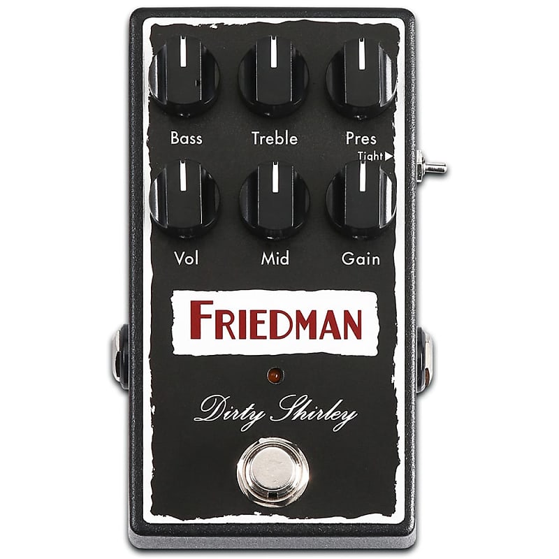 Friedman Dirty Shirley Overdrive Pedal image 1