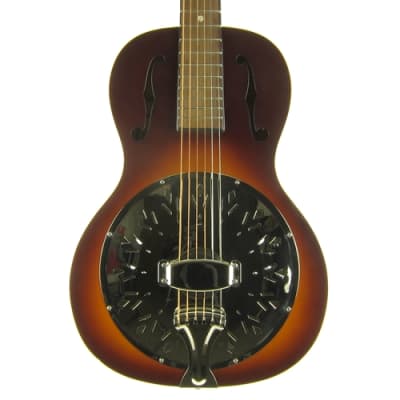 Recording King RPH-R1 Size 0 Resonator - Tobacco Sunburst image 12