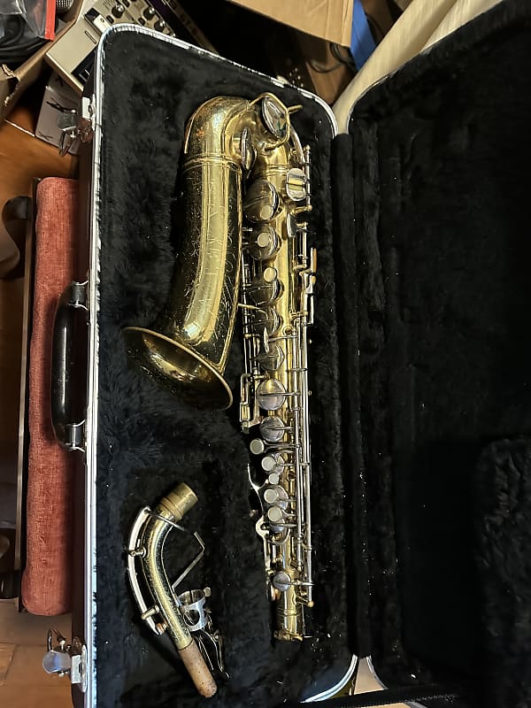 Conn shooting stars alto sax with case - Brass | Reverb