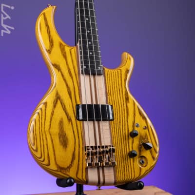 Aria Pro II SB-1000 4-String Bass Natural Oak image 1