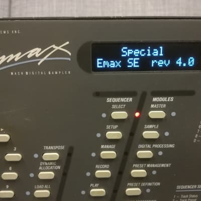 E-MU Systems Emax I SE Rack /w 2x Extra SSM2047 Voice Chips IC's image 4