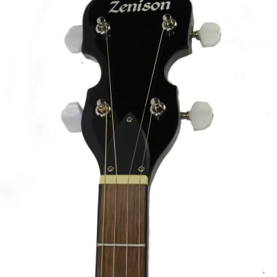 Zenison 5-String BANJO Traditional Bluegrass 10'' Remo Head Thick PADDED Gig BAG image 4