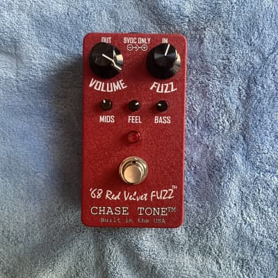 Reverb.com listing, price, conditions, and images for chase-tone-68-red-velvet-fuzz