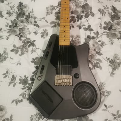 Casio EG-5 Electric Guitar with Onboard Cassette Deck / Amplifier 1980s - Black for sale