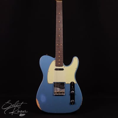 Fender Custom Shop LTD '61 Telecaster, Relic, Aged Lake Placid Blue image 3