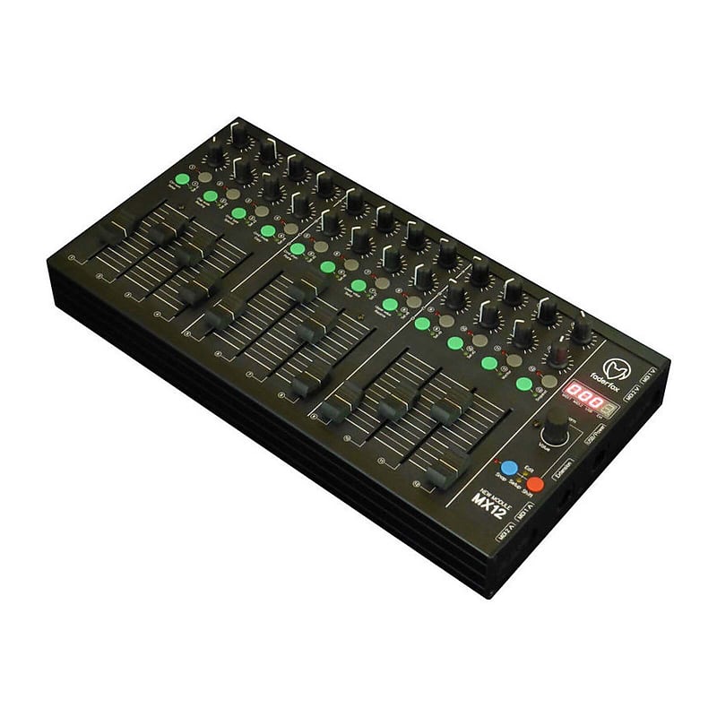 Faderfox mx12 midi usb controller reverb