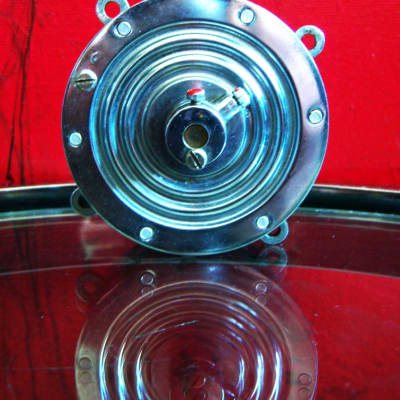 Vintage RARE 1930's Universal Model BB carbon microphone chrome spring mic # 2 Shure Electro Voice image 6