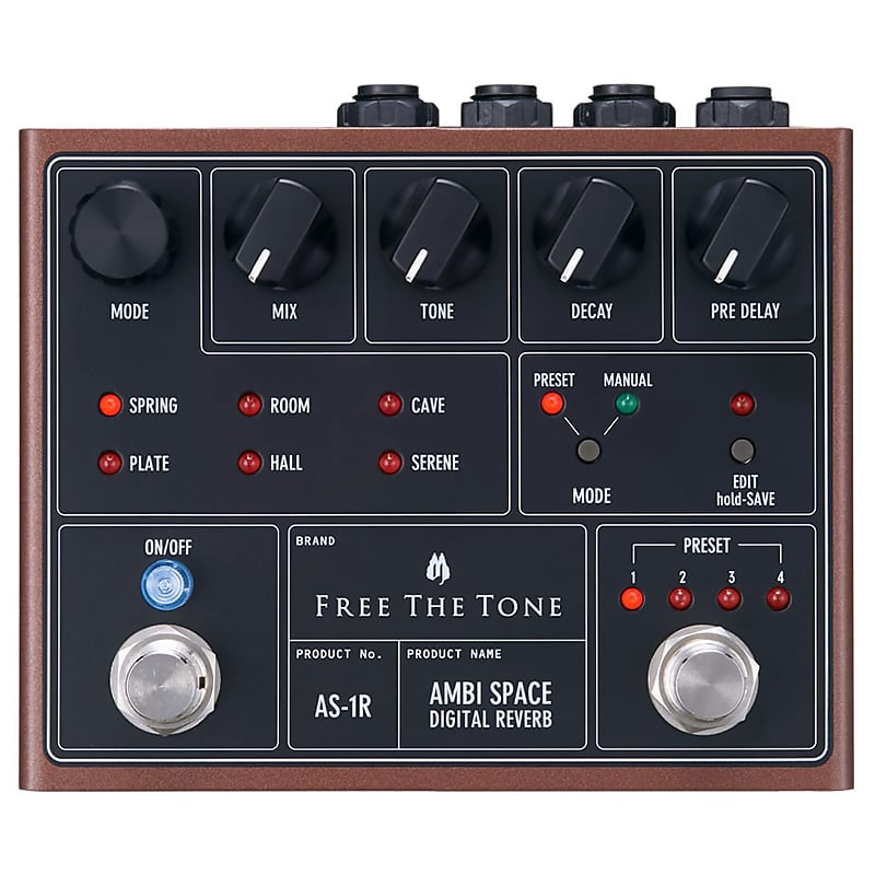 Free The Tone Ambi Space AS-1R Reverb Pedal image 1