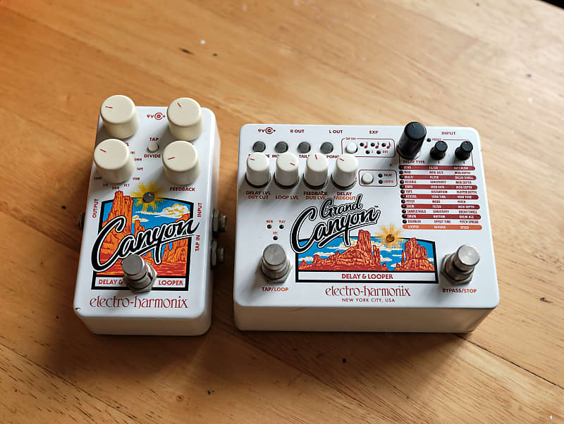 Electro-Harmonix Grand Canyon Delay and Looper + Canyon Pedal