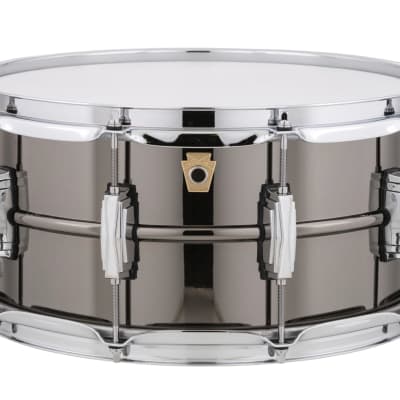 Ludwig (LB417) 14"x6.5 Black Beauty Snare Drum - Black Smooth image 4